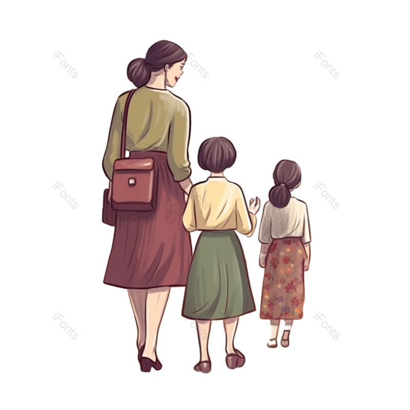节日图片,家庭元素,PNG,免抠素材